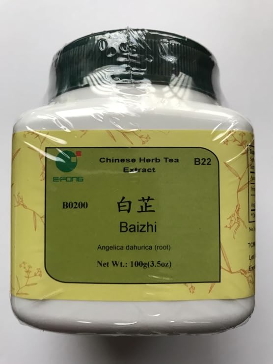 Bai Zhi - Fragrant Angelica root, 100 grams