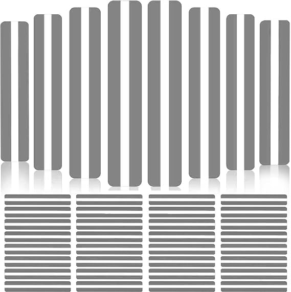 Chinco 32 Pieces Guided Reading Strips Highlight Strips, Transparent Color