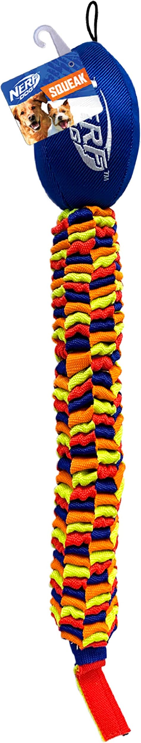 25in Rainbow Vortex Chain Tug - Blue/Green/Orange/Red