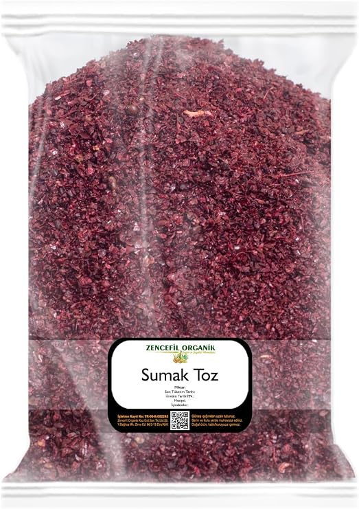 Sumak Toz 250 gr A Kalite Sumak Ekşisi Alınmamış Sumak Baharatı
