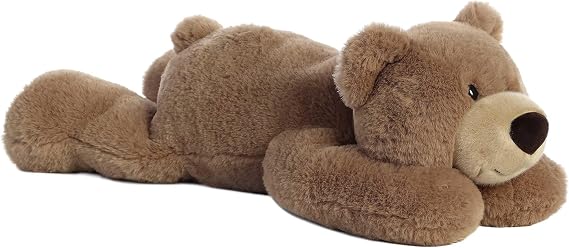 Aurora Bear 20" Hugga-Wug Bear Taupe Snuggly Stuffed Animal