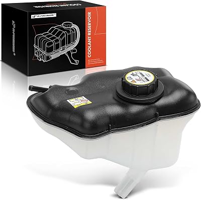 A-Premium Engine Coolant Overflow Recovery Reservoir Tank with Cap Compatible with Ford Mustang 2005-2010, Replace# 4R3Z8A080AA, 9C3Z8101B