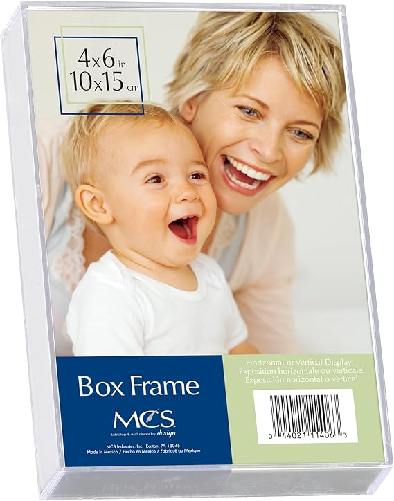MCS Clear Box by Frame, 4 by 6-Inch