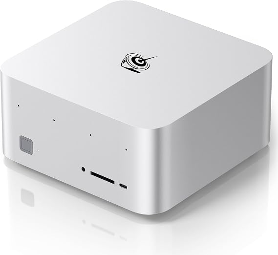 Beelink Mini PC, GTR9 Pro AMD Ryzen AI Max+ 395 CPU (126 Tops), 128GB RAM 2TB Crucial SSD, Mini Computer 10GbE Dual LAN/WiFi 7+BT5.4/8K Quad Display/USB4.0 * 2/SD Card Slot/DeepSeek 70B