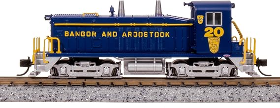 Broadway Limited 7485 EMD NW2, BAR 21, Blue w/Yellow, Paragon4 Sound/DC/DCC, N Scale