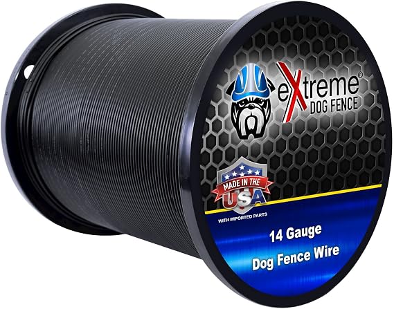 14 Gauge Electric Dog Fence Wire, 2000 ft, Solid Copper Core