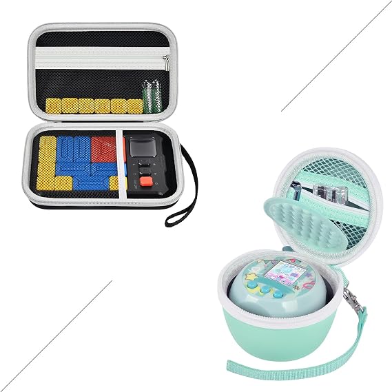 casmilee Case Compatible with Giiker Super Slide Brain Games+Retro Gaming Console Case for R36MAX Game Consoles