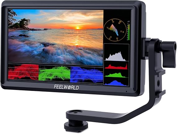 FEELWORLD FW568 6 Inch 450nit FHD IPS Screen Field DSLR Camera Monitor