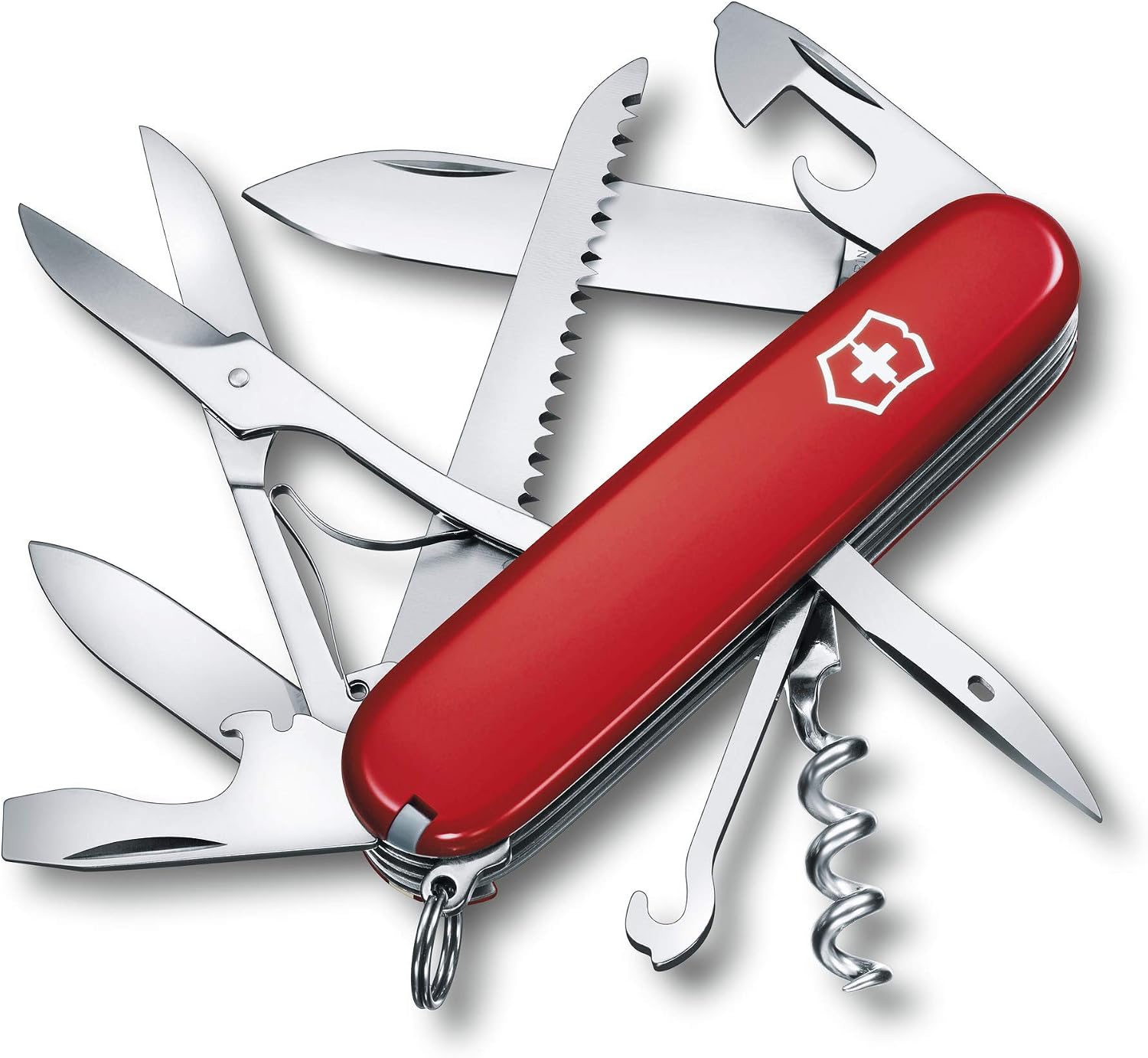 Victorinox Swiss Army Huntsman Pocket Knife Red