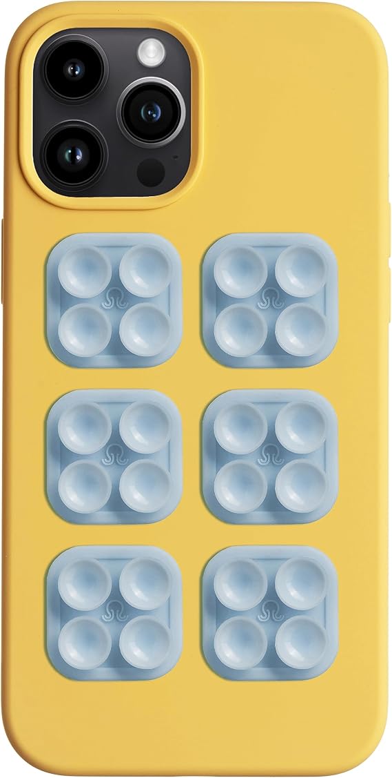 OCTOBUDDY Classic mini - Silicone Suction Phone Case Adhesive Mounts