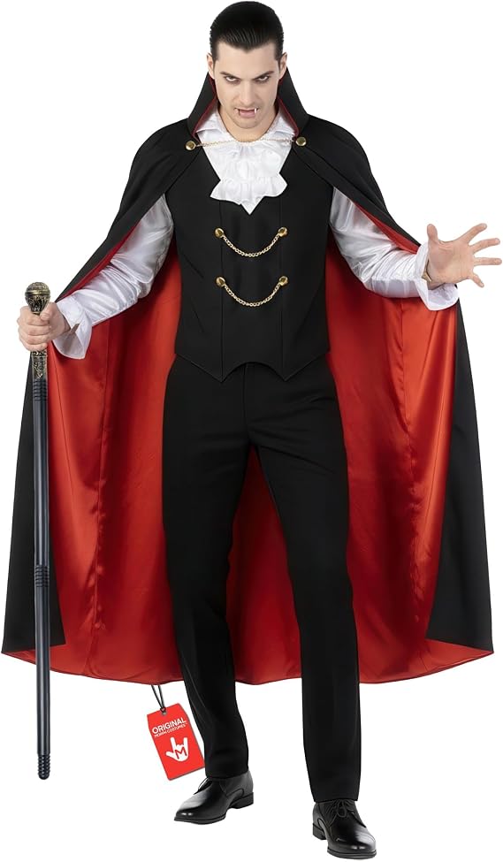 Morph Vampire Costume Men With Blood - Adult Dracula Costume Vampire Costumes For Halloween Costumes For Men