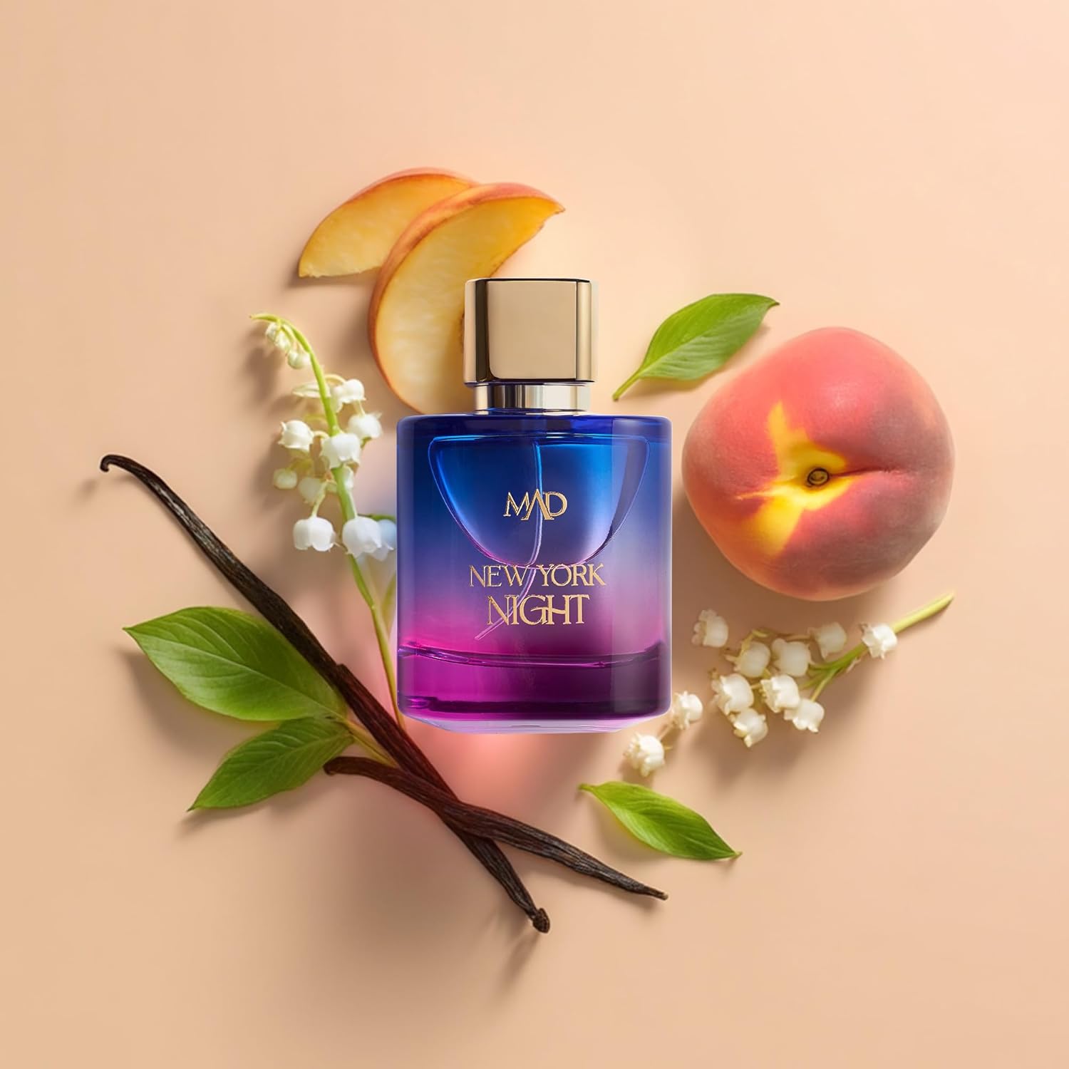 Mad New York Night Extrait de Parfum 100 ml Kadın Parfüm – Müge Çiçeği, Vanilya, Sandal Ağacı ile Tatlı, Oryantal ve Kalıcı