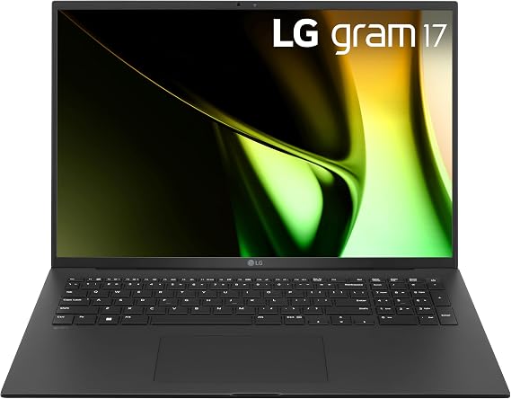 LG gram 17-inch Lightweight Laptop, Intel Evo Edition - AI-Enabled Intel Core Ultra 7 Processor, Windows 11 Home, 16GB RAM, 2TB SSD, Black