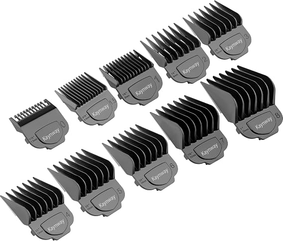 for Andis Master Clippers Magnetic Clipper Guards 10PCS-1/16 to 1"