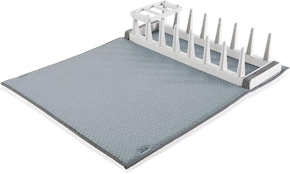 Tescoma 900730 Cleankit Dish Drainer, Plastic, Grey