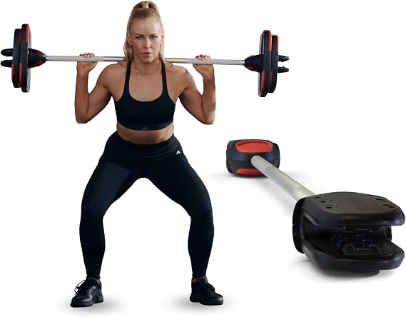 Les Mills SMARTBAR Exercise Barbell, Weight Bar for Strength Training