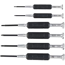 Craftsman 6 Piece Precision Screwdriver Set, Mini Screwdriver Set for Watch Jewelry Eyeglass Computer Repair (CMHT68012)