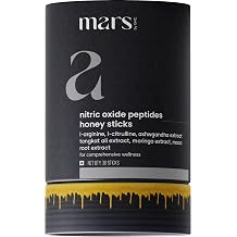 Mars Nitric Oxide Peptides Honey Sticks: Arginine & Citrulline Peptides Pack of 1