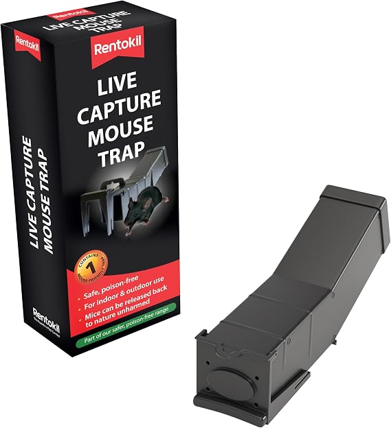 Rentokil Live Capture Mouse Traps Blister