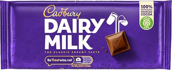 Cadbury Dairy Milk Milk Chocolate 200g