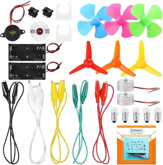 Sntieecr Electric Circuit Kit for Kids Ages 8-12, Educational STEM Kits