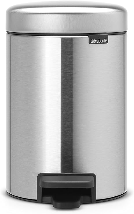 Brabantia Pedal Bin with Plastic Inner Bucket Steel