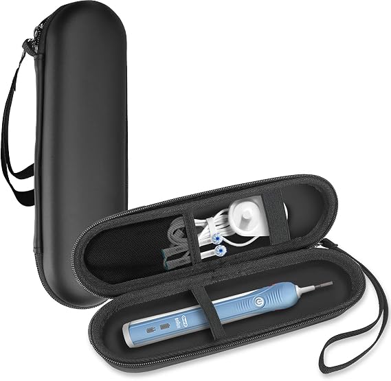 ProCase Toothbrush Travel Case for Oral-B & Sonicare -Black