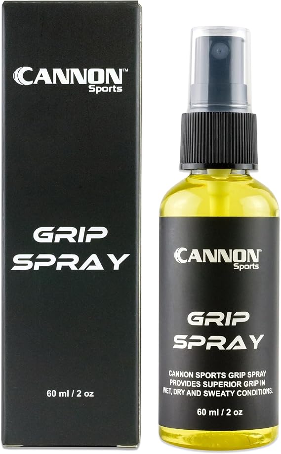 Cannon Sports All-Weather Hand Grip Spray for Athletes - Instant Tack Zero-Slip Hand Control - Boost Traction & Performance in Pickleball, Golf, Tennis, Football & More - 60ml Natural Formula