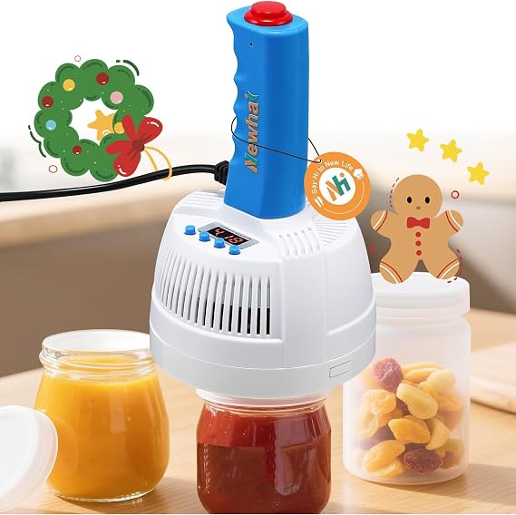 Newhai Handheld Induction Sealer 20-100mm Bottle Cap Sealer Heat Induction Sealing Machine for Plastic Glass Bottle Cap 110V