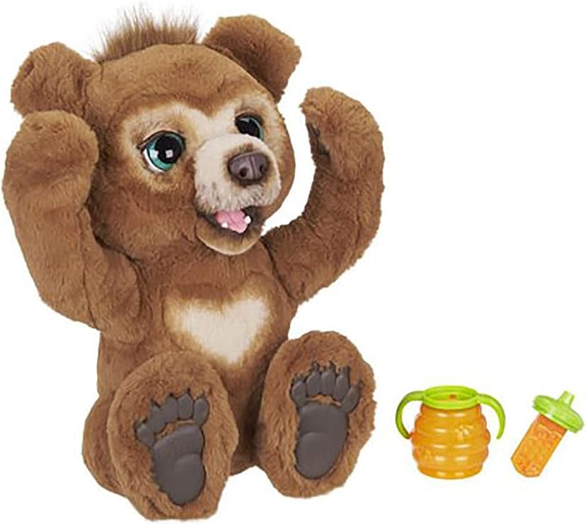 FurReal Cubby, The Curious Bear Interactive Plush Toy, Ages 4 & Up