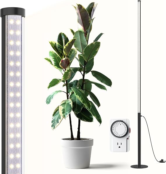 Barrina T10 Pro Vertical Grow Light, 42W, 5000K Full Spectrum, 4FT to 5.6FT