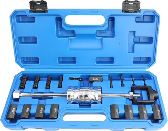 DPTOOL 20pcs Dowel Pin Puller Extractor Tool Slide Hammer Bearing Puller