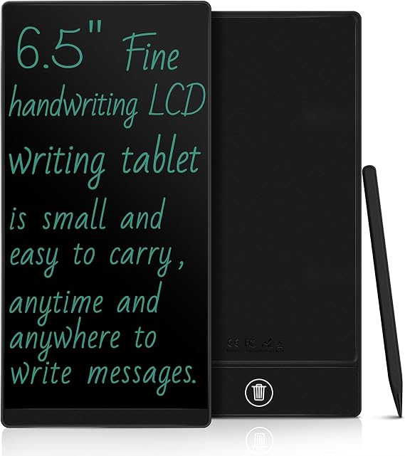 LCD Writing Tablet for Adults: Mini 6.5 Inch Full Screen