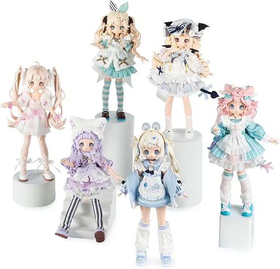 Sugary Girls Series Single Box (Contains 1 Figure), 1/8 MJD Blind Box Cute Figures Collectibles Birthday Gift