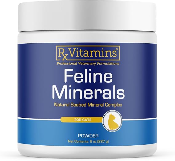Rx Vitamins Feline Minerals - Daily Nutritional Support with Taurine - 8oz