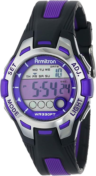 Armitron Sport Women's Digital Chronograph Resin Strap Watch