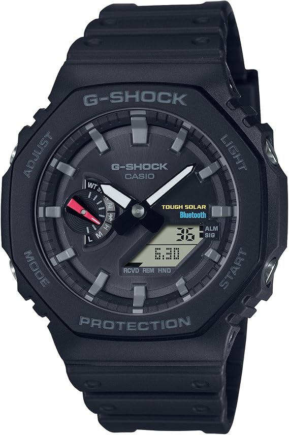 Casio GA-B2100-1A Men's G-Shock G-Shock Tough Solar Black Watch