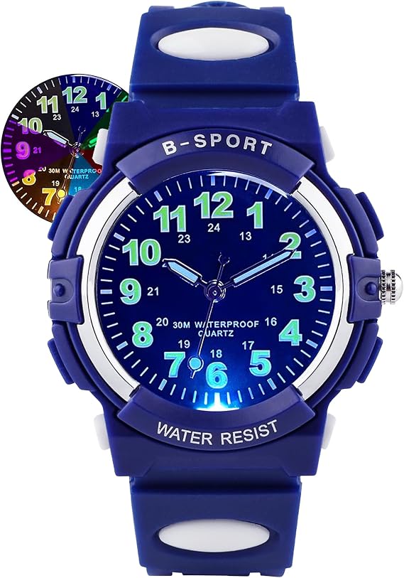 DTKID Kids Watches for Boys and Girls, Watches for Kids Ages 5-16