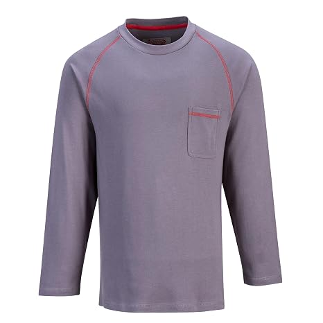 Portwest FR01 Bizflame Knit FR Crew Neck Cargo Pockets 40+ UPF Rated Fabric