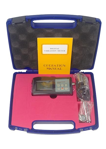Digital Vibration Meter Tester VM-6360 Vibrometer Gauge VM6360