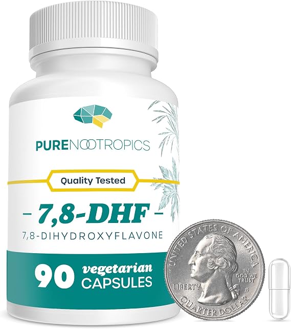 Pure Nootropics 7,8-DHF (7,8-Dihydroxyflavone) 25 mg, 90 Capsules
