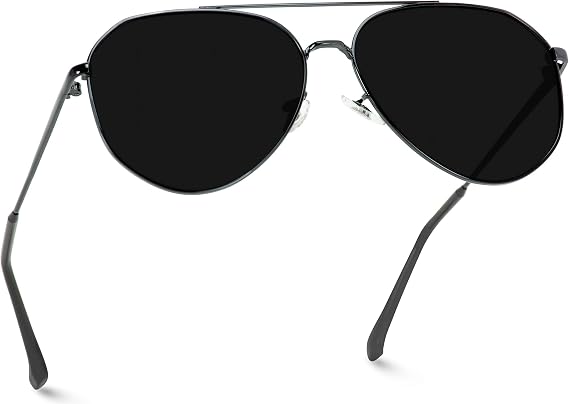 WearMe Pro Ramsey Unisex Polarized Aviator Sunglasses, UV Protection Lens