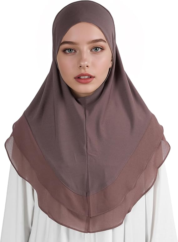 Hijab for Women Muslim Patterned Headscarf Arabian Headscarf Islamic Khimar Prayer Cloth Hijab Scarf for Women