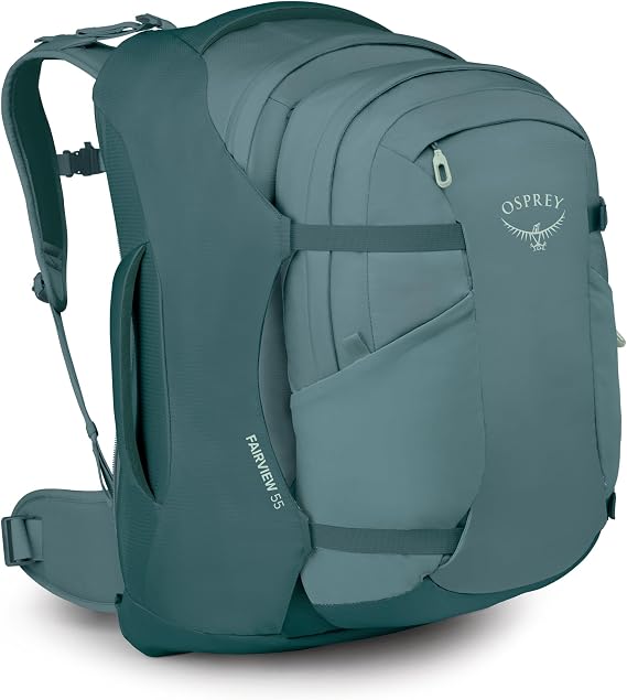 Osprey Fairview Damen-Reiserucksack 55L Cascade Blue-Torrent Blue