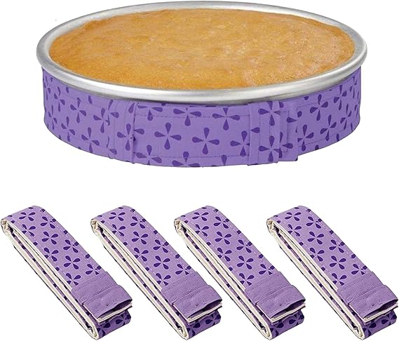 Mity rain 4-Piece Cake Pan Dampen Strips