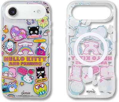 Sonix x Sanrio Case for iPhone 17 Air | Compatible with MagSafe | 10ft Drop Tested | Hello Kitty and Friends Stickers