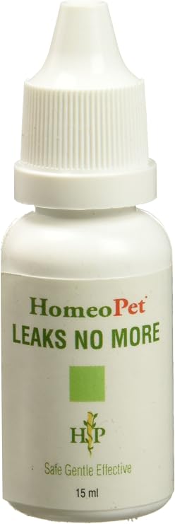HomeoPet Leaks No More 15ml Bottle