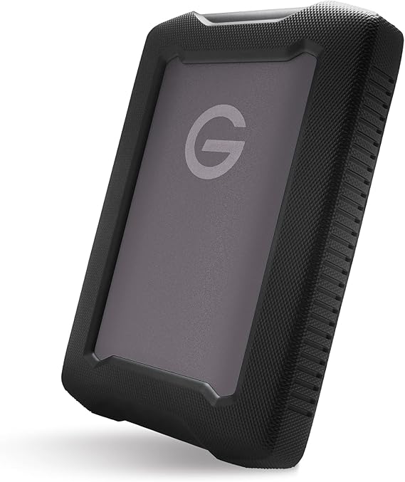 SanDisk Professional 5TB G-Drive ArmorATD - Rugged, Durable Portable External Hard Drive HDD, USB-C, USB 3.2 Gen 1 - SDPH81G-005T-GBA1D