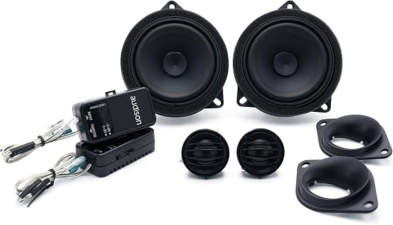 Audison AP BMW K4E KIT Prima Series 4 inch (100mm) 2-Way Component Speaker Set for Select BMW-Mini LargeBasket
