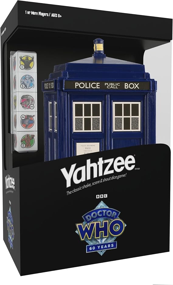 YAHTZEE: Doctor Who TARDIS 60th Anniversary Edition